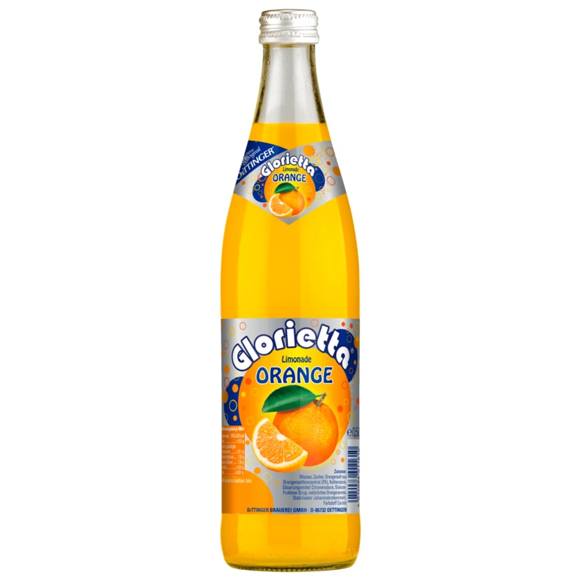 Oettinger Glorietta Limonade Orange 0,5l